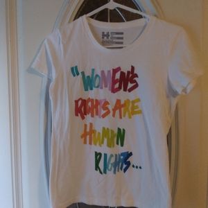 Tory Burch Women's Rights Hillary Clinton Tee S